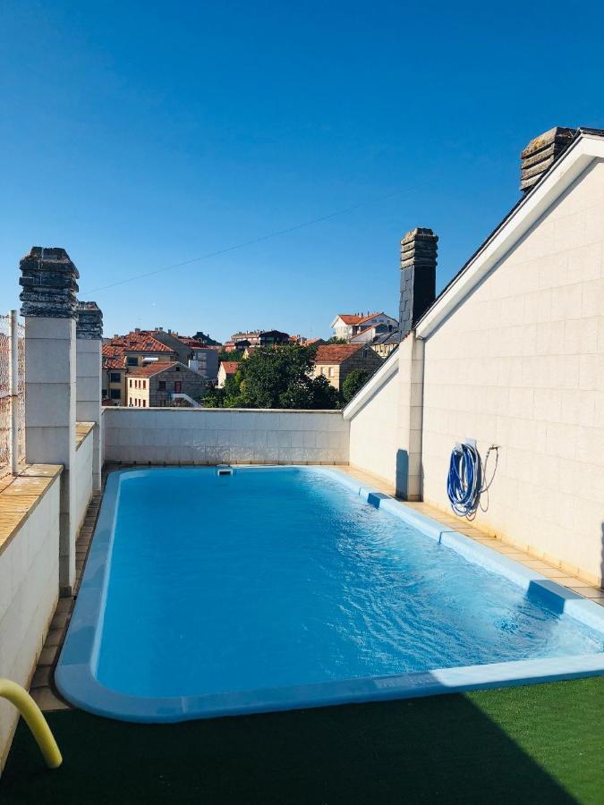 Ferienwohnung Enjoy Sanxenxo,200M Playa, Balcon Vistas Cies, Piscina & Terraza Azotea,2 Plazas Garaje, 2 Banos, Muy Luminoso, Muy Tranquilo,Muy Equipado, Centrico Exterior foto